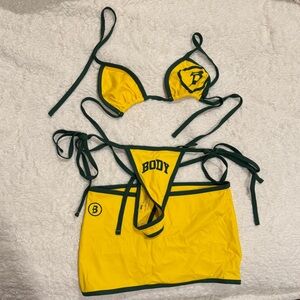 Body by Raven Tracy 3 Piece Bikini Set